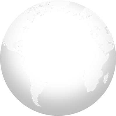 World map with selected locations